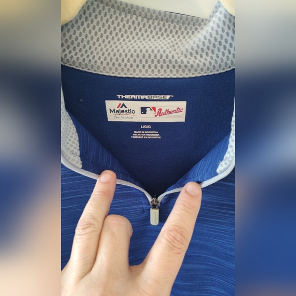 Thermabase Majestic Authentic Collection Hal-Zip Heavy Pullover - Picture 2 of 8